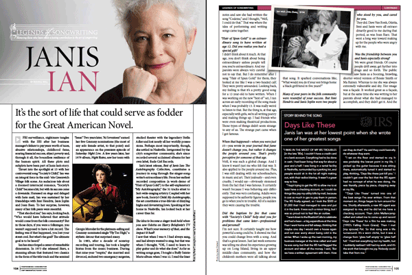Janis Ian: Legend of Songwriting